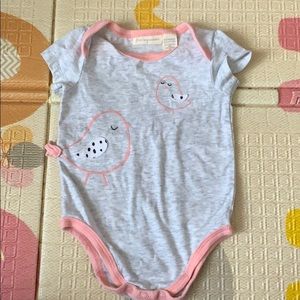 Bird Onesie for Baby Girl